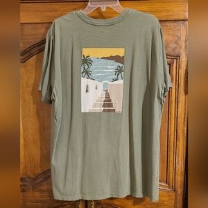 Katin Mens Stairway Short Sleeve T-Shirt Green Size XL